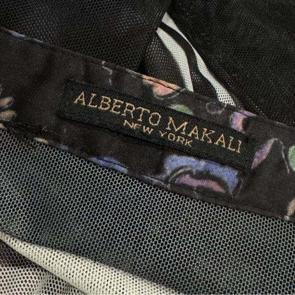 Alberto Makali Sheer Artsy Cardigan Gothic Fairy Whimsical Grunge Size M - Picture 7 of 10